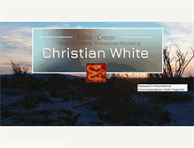 Tablet Screenshot of christianwhite.com